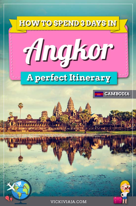 Angkor Wat 3 days itinerary PIN