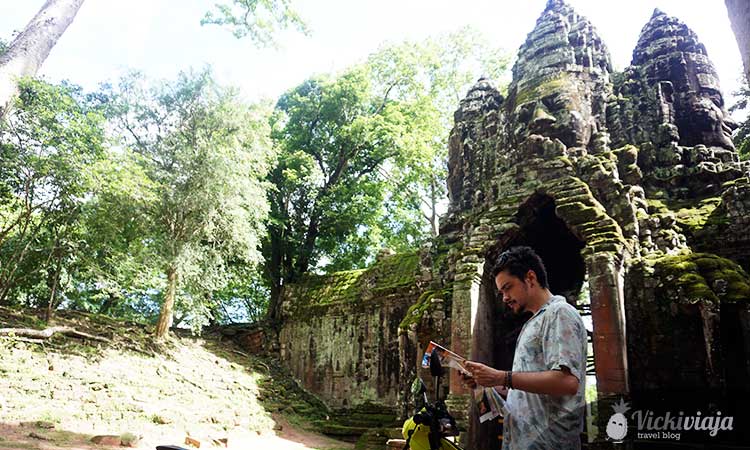 Moped I Angkor Wat I Kambodscha I Siem Reap I Orientierung