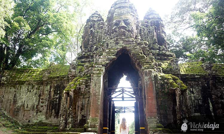 Victory Gate I Angkor Thom I Angkor I Siem Reap I Cambodia