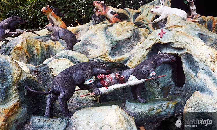 Haw Par Villa I Freizeitpark I Amusementpark I Singapur I Südostasien I vickiviaja