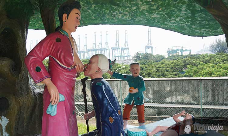 Haw Par Villa I Freizeitpark I Amusementpark I Singapur I Südostasien I vickiviaja