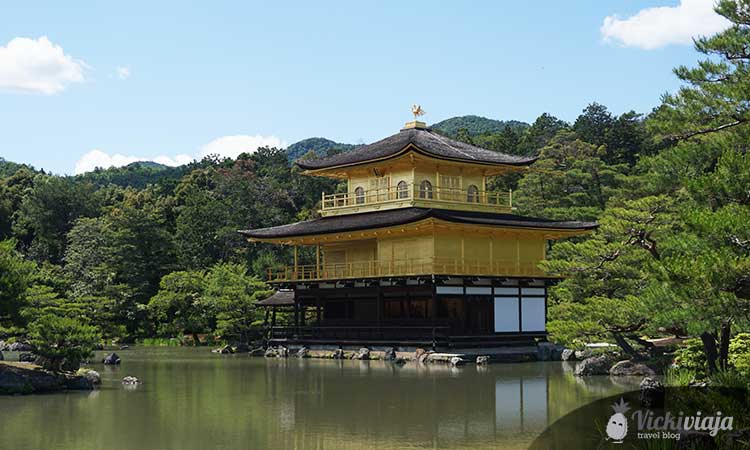 Kinkakuji Templo, Kyoto, Templo de Oro, Japón