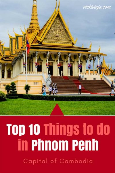 Phnom Penh attractions Pin