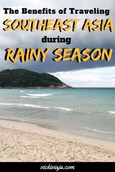Do you want to #travel to #Southeast #Asia but you are not sure whether you should go during the #rainy season? Here you can see that it actually even has #benefits to travel to #Southeastasia during the #monsoon #season. I#rain #tips