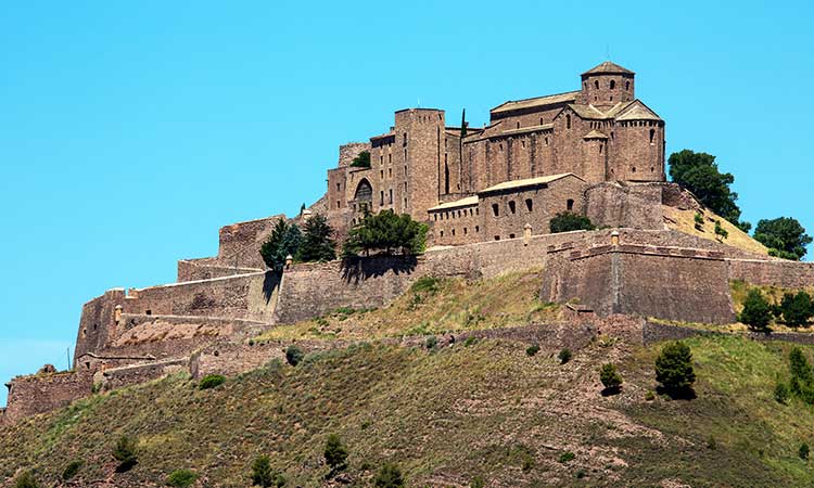 Burg von Cardona, Katalonien Sehenswürdigkeit
