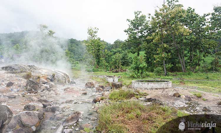 Mueng Paeng Secret Hot springs in the North of Thailand, Pai