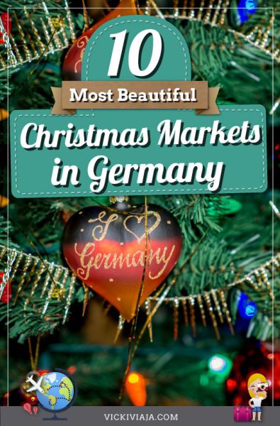 most beautiful Christmas Markets in Germany pin