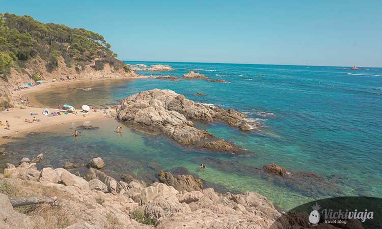 Cala Estreta, Palamos, Costa Brava, best beaches Costa Brava