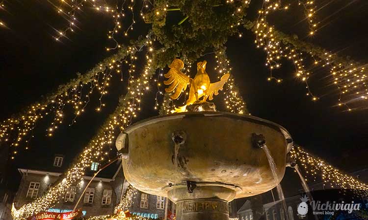Goslarer Marktbrunnen,Christmas Market Goslar, Fountain
