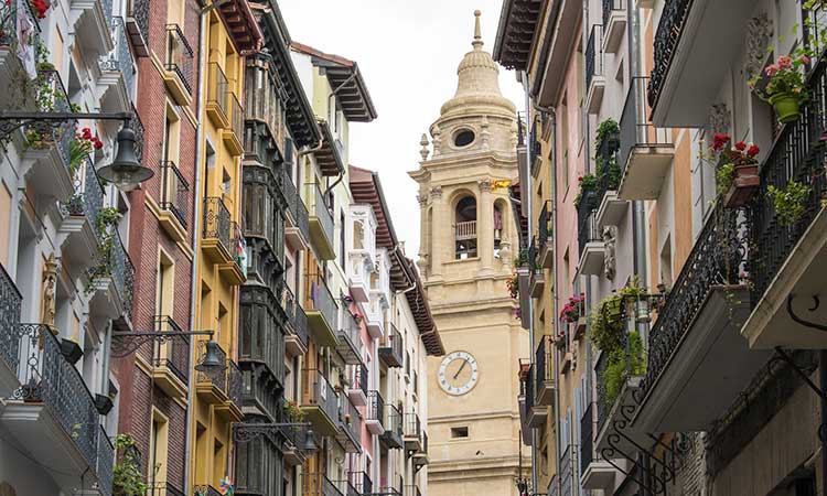 Pamplona, Itinerary for northern spain