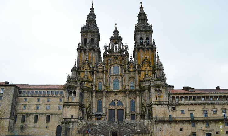 Cathedral Santiago de Compostela, Jakobsweg, Kathedrale