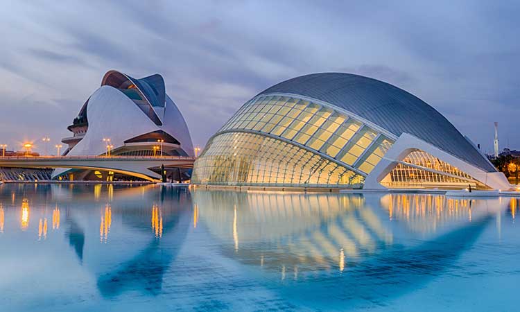 Valencia, Stadt der Künste und Wissenschaften, Sehenswertes in Spanien