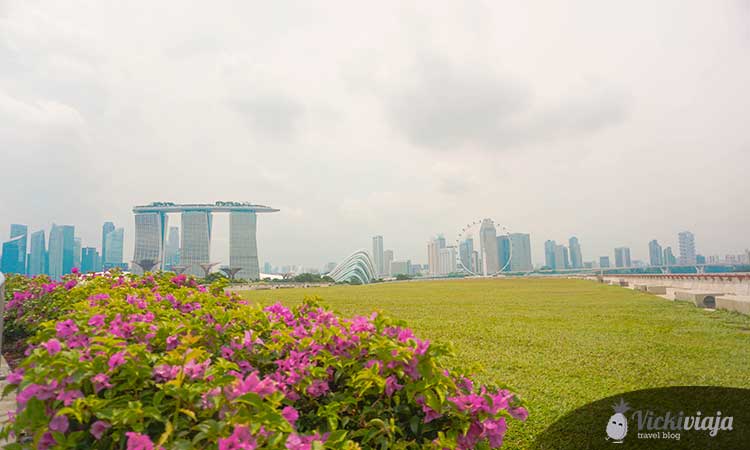 Singapore Skyline, green, Singapore in 3 days