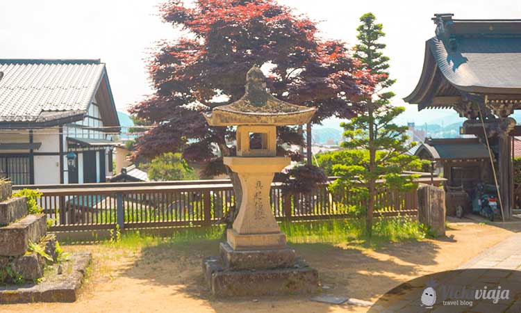 Takayama Temple, red tree, Japan, best Ryokan in Takayama