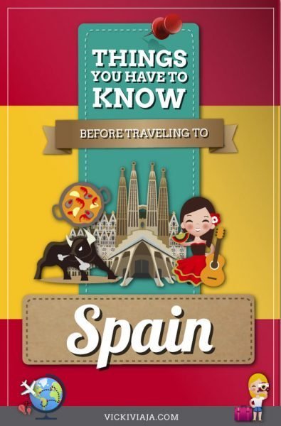 travel tips for traveling to Spain pin