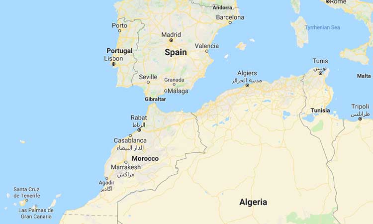 Spain Map, Spain on a Map