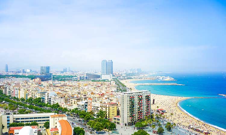 Strand von Barceloneta, Barcelona Reisezeit