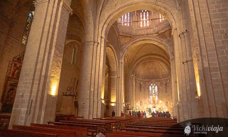Kirche, Kloster, Sant Cugat, Katalonien