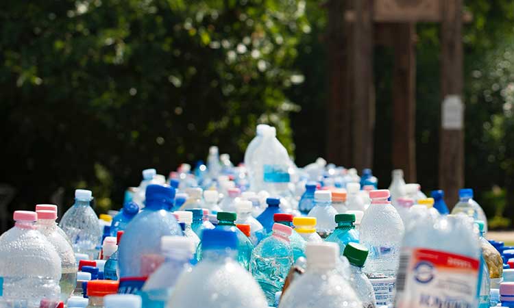 Zero waste travel, plastic bottles, environmental polution