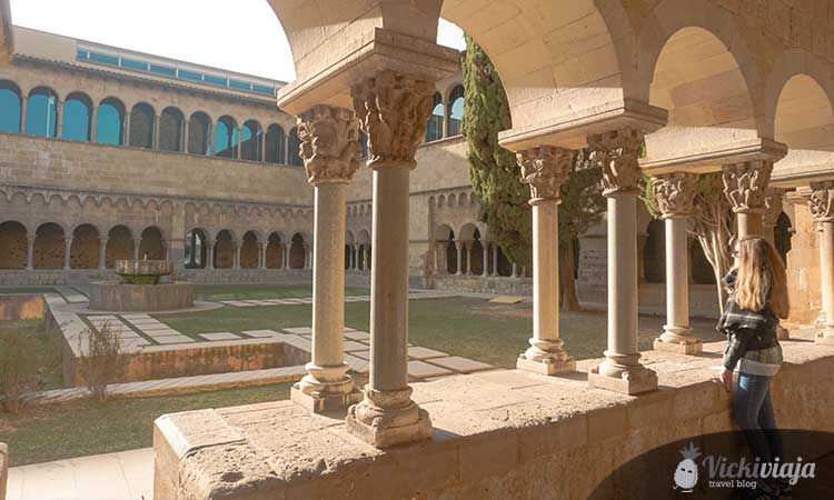 Innenhof Kloster Sant Cugat, Katalanische Architektur