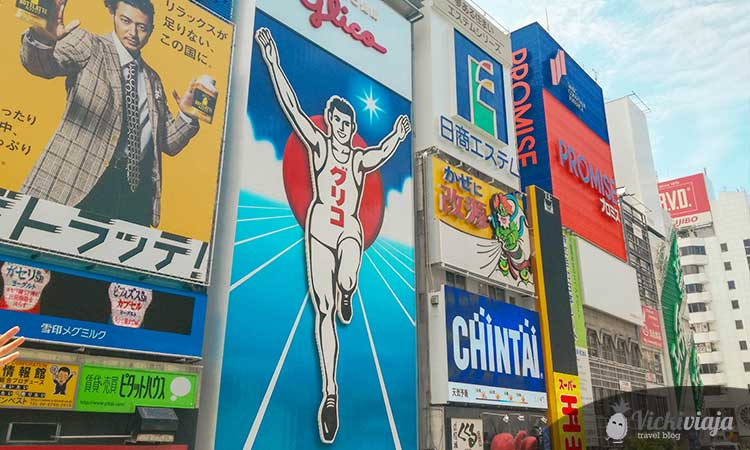 Glico running man, Werbung, Osaka, Japan