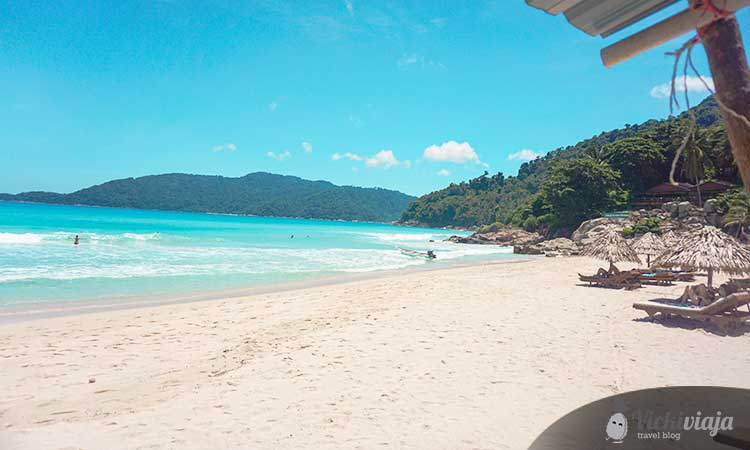 Perhentian Islands, beach, turquoise water, white sand