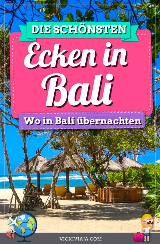 Bali Unterkunft pin