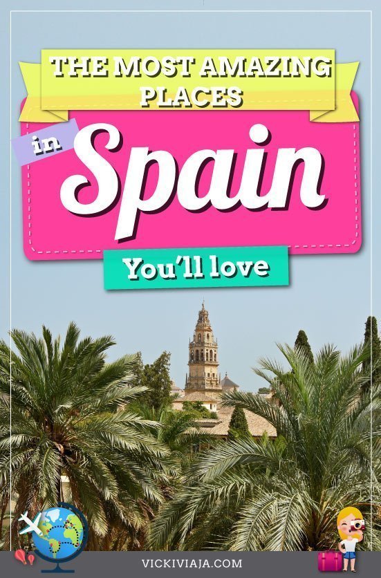 Cities to visit in Spain pin