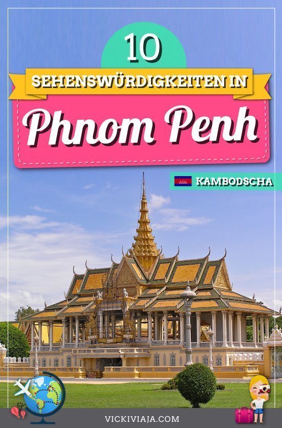 Phnom Penh Kambodscha Pin