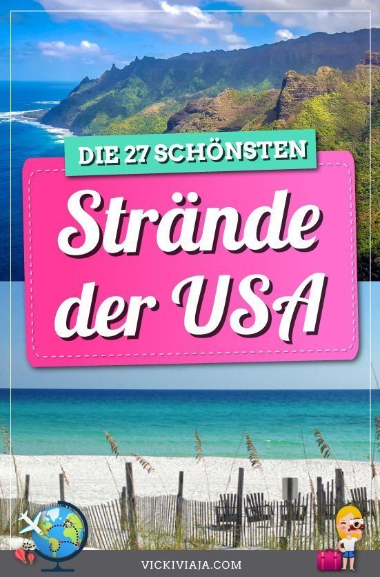 Strände in den USA pin