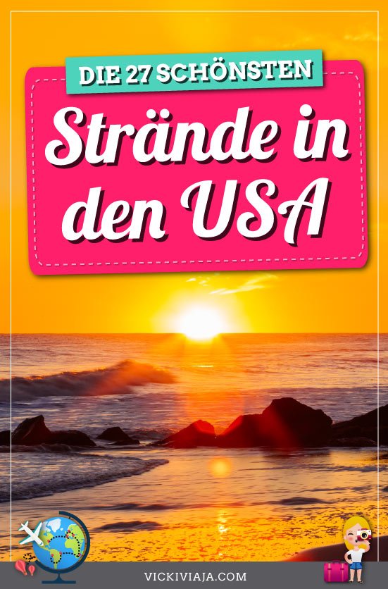 Strände der USA pin