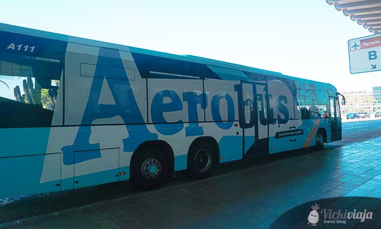 Barcelona Aerobus, Barcelona Airport to city center