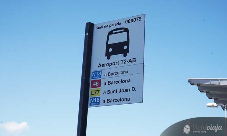 Bus Linie 46 Barcelona Airport Bus
