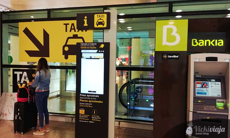 Taxikostenrechner am Barcelona Flughafen