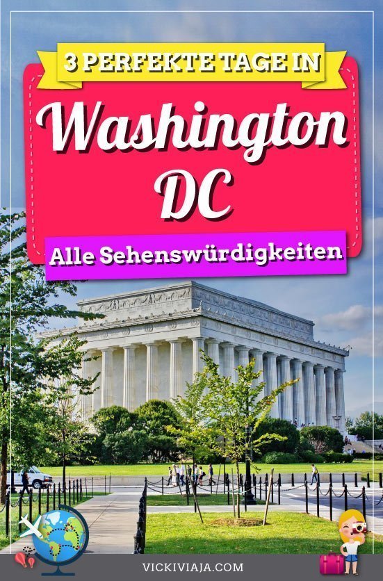 Washington DC Sehenswürdigkeiten pin