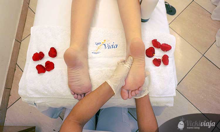spa vida foot massage