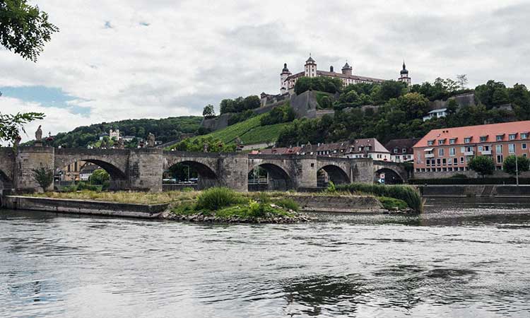 Würzburg, Bayern, Brücke