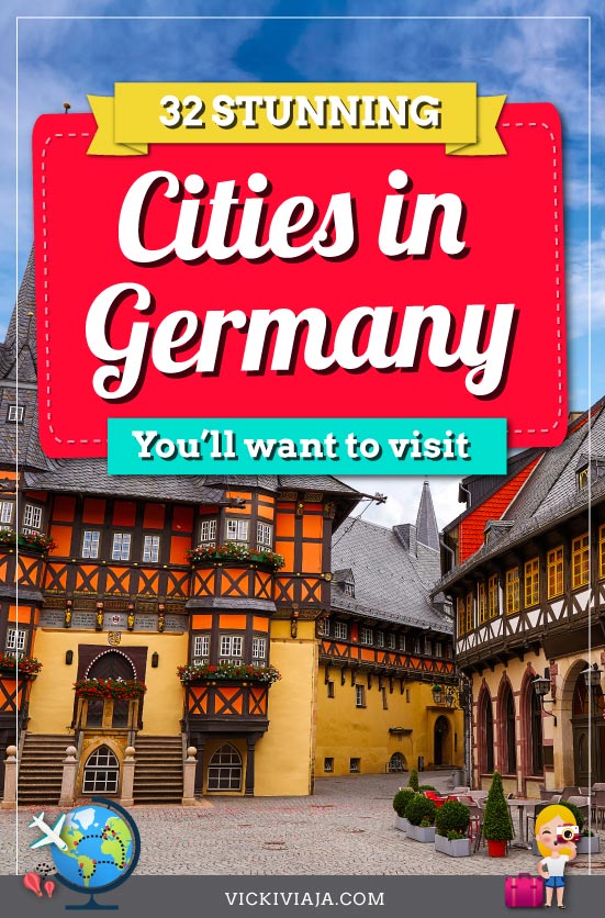 most beautiful cities in Germany pin