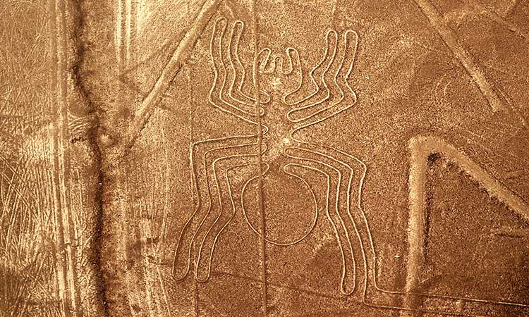 Nazca, Lines in the ground