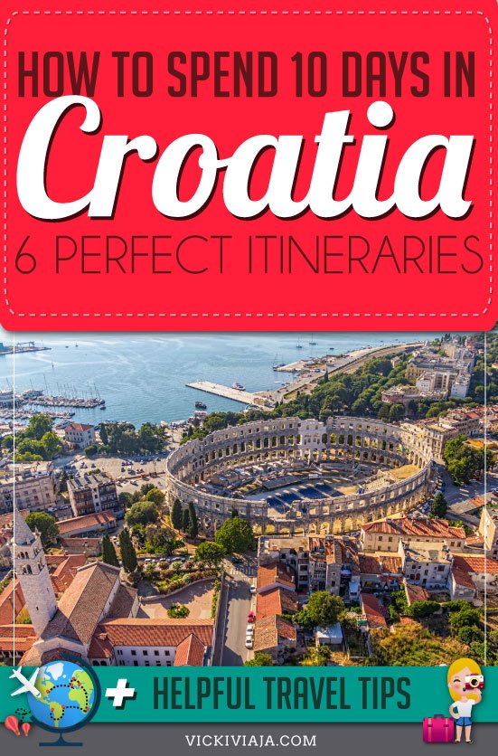 Croatia itinerary PIN