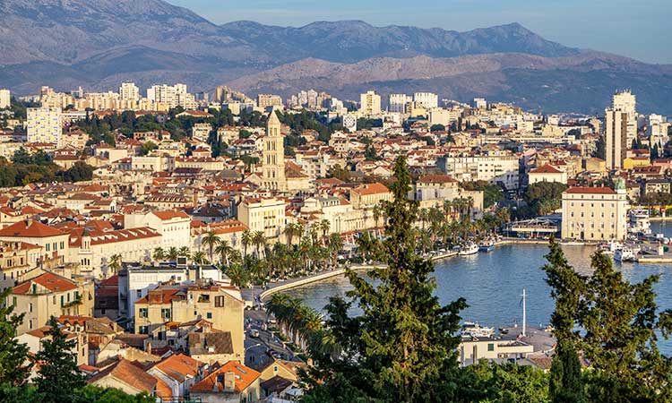 Split, Stadt in Kroatien
