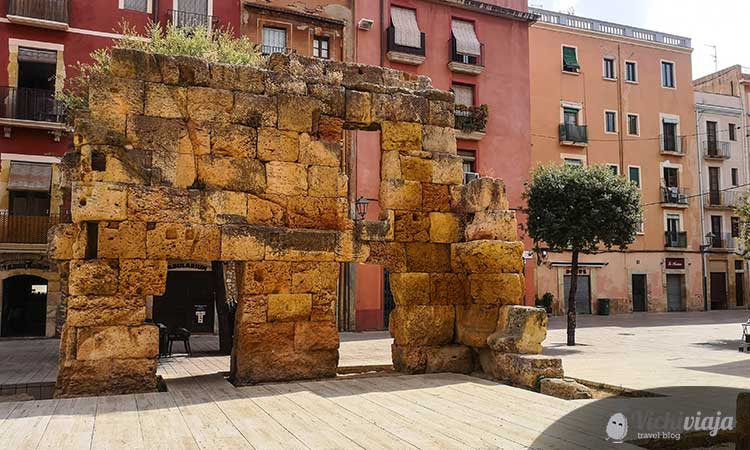 Placa del Forum, Roman ruins in Tarragona