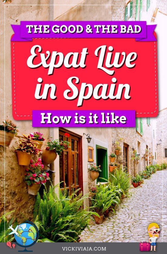 Living in Spain as an expat Pin