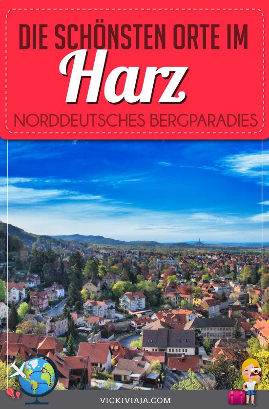 Orte im Harz Pin