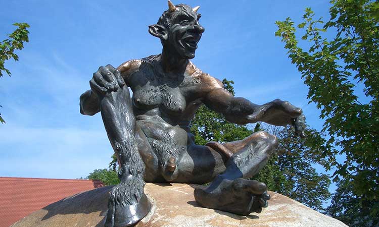 Devil on the Hexentanzplatz in Thale