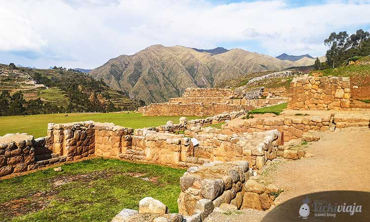 Inca ruins in Chinchero