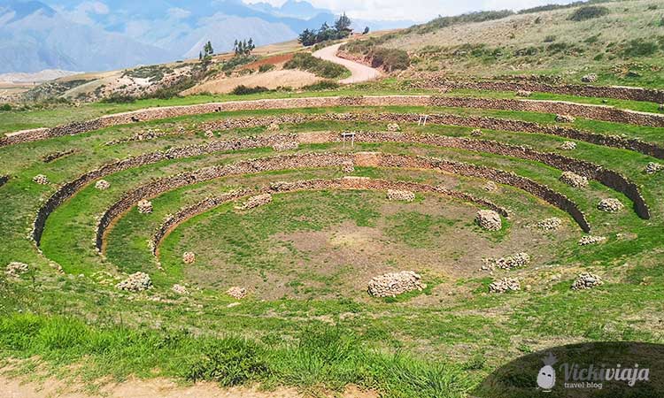 circular Inca plant in Moray