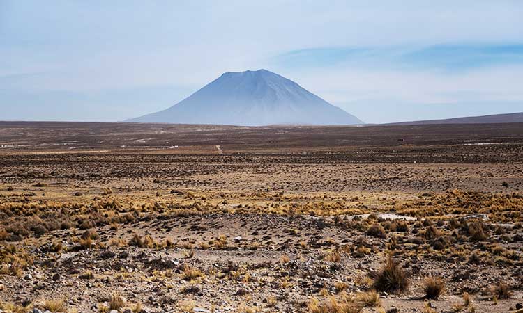 El Misti, Vulkan, Ausblick von Arequipa, Peru